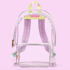 Stoney Clover Lane Transparent Clear Backpack